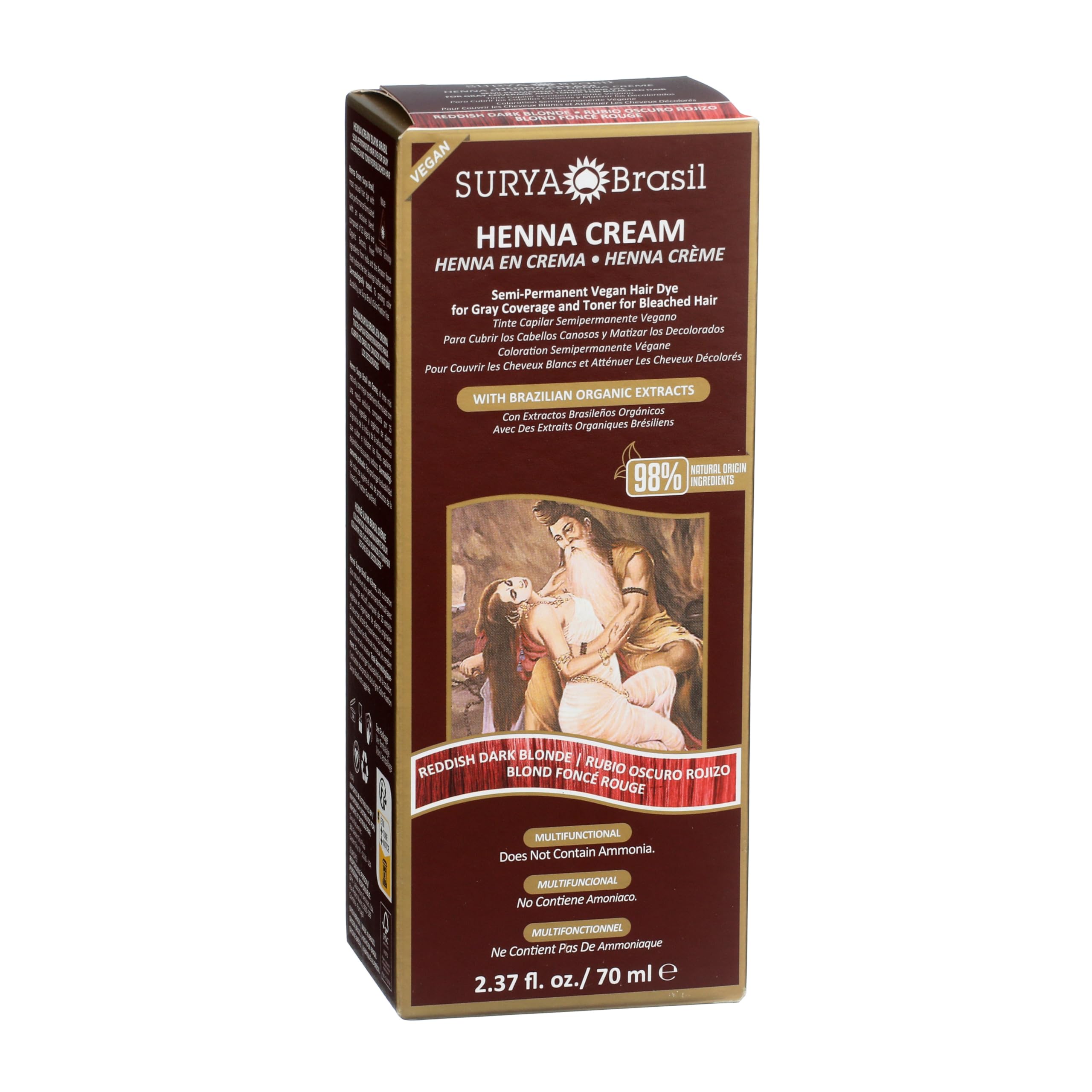 Amazon.com : Surya Brasil - Reddish Dark Blonde Semi Permanent